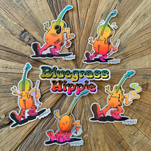 "Bluegrass Hippie" Holographic Sticker Pack