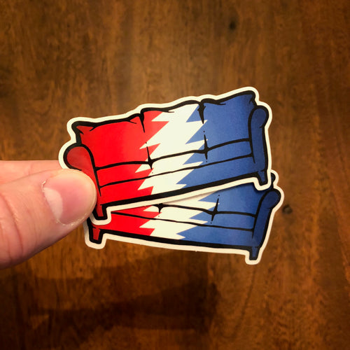 Dead Couch Tour Sticker 2-Pack