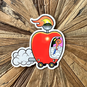 "Lowly, Highly" Sticker