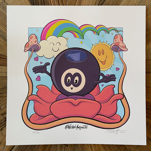 "Magic 8-Ball" Limited Edition Art Print