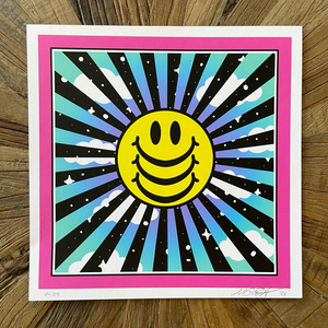 "Smile Burst" Limited Edition Art Print
