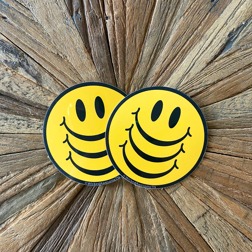 Small Smiles Sticker 2-pack