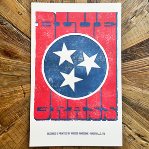 "TN Bluegrass" Art Print Poster