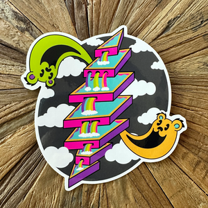 "Waterfall" Sticker