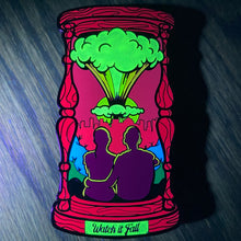 Under blacklight