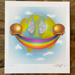 "Smile '72" Limited Edition Art Print